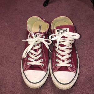 Maroon Converse